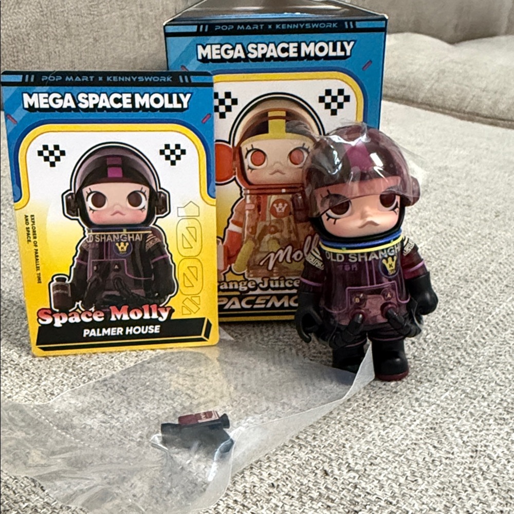 Mega Space Molly Figure - Palmer House Black and Purple